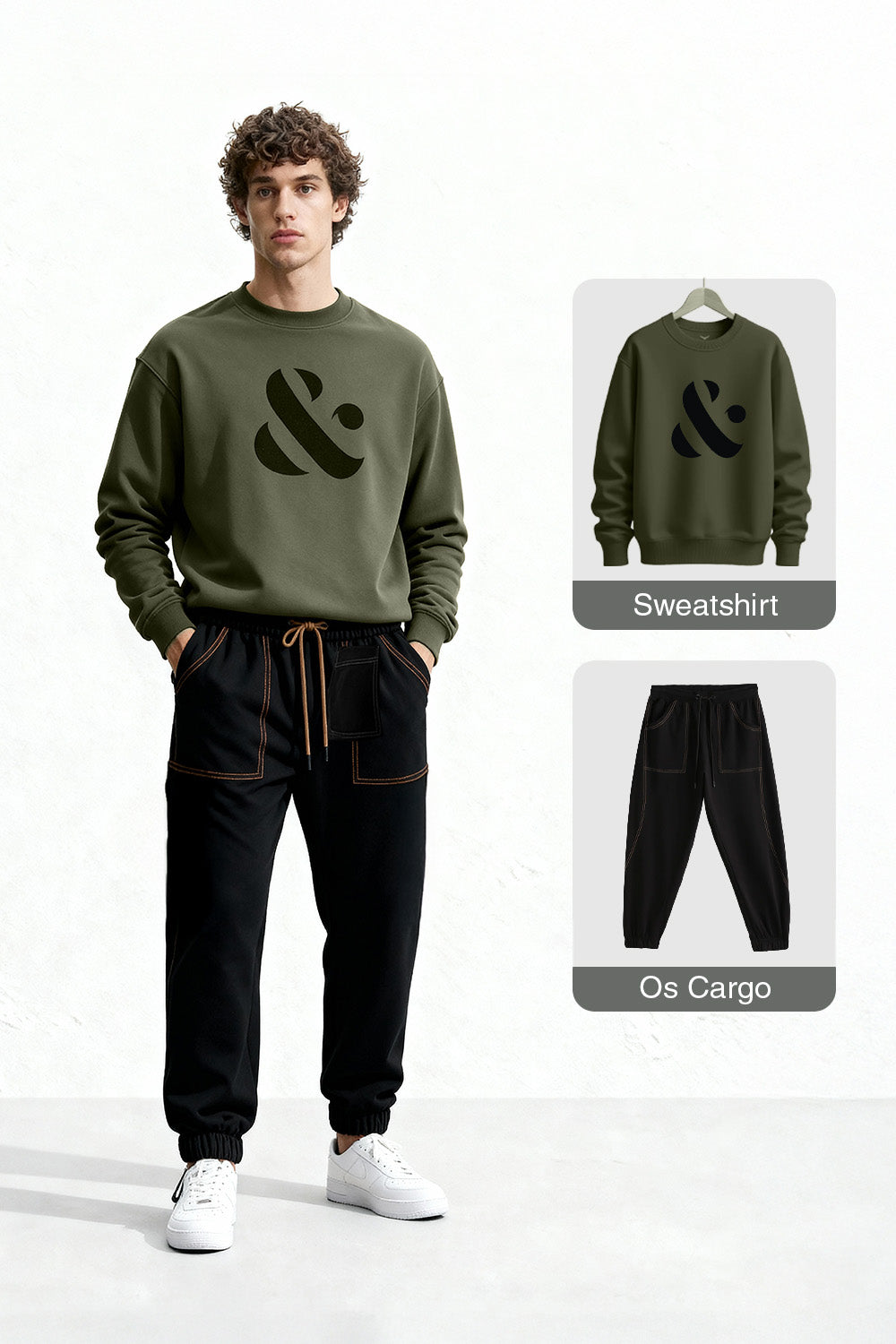 Forest Ease Men's Oversized Co-ord Set