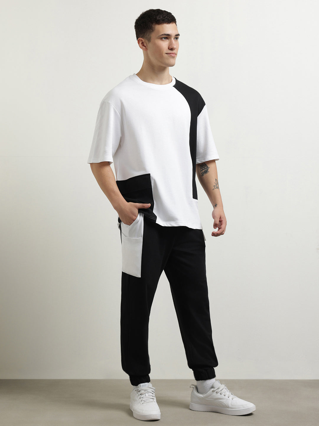 Oversized Martin Colorblocked Urban Co-ord Set