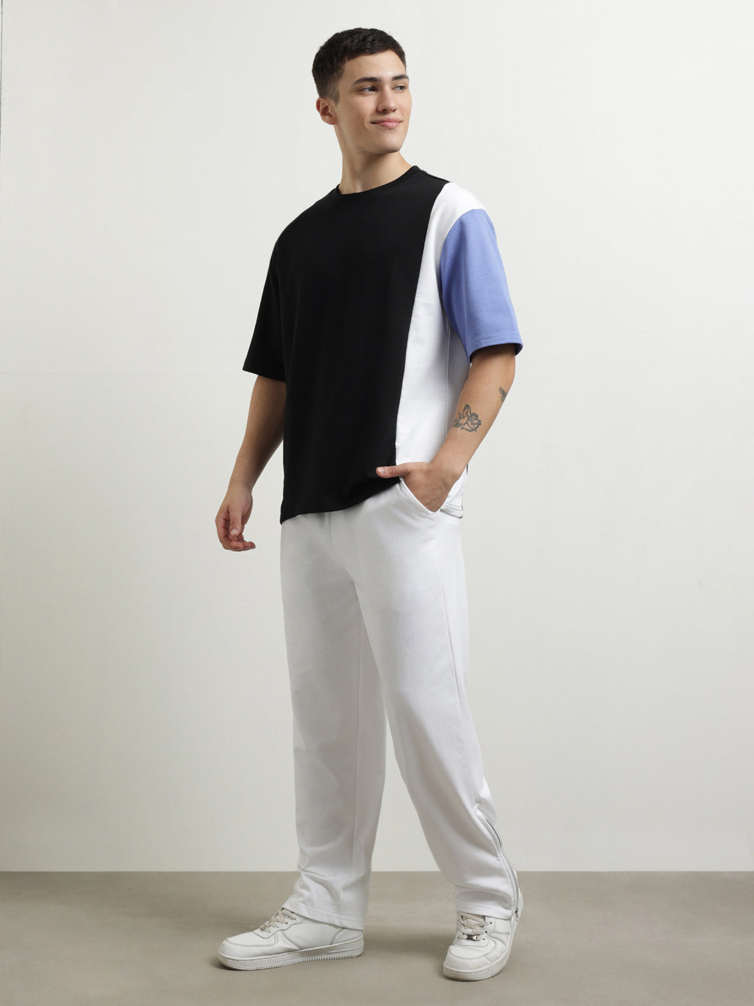 Oversized Justin Streetwear Co-ord Set