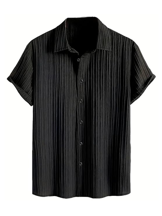 Kids Boy's Solid Regular Fit Shirt