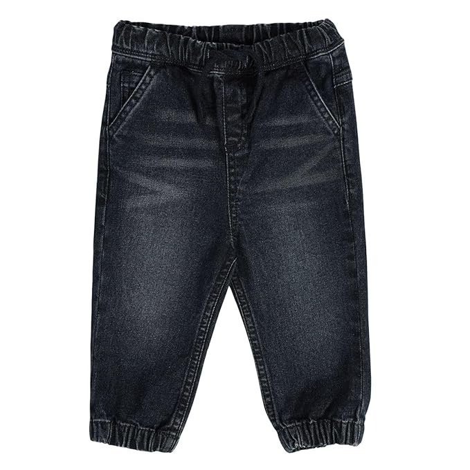 Baby Boys Full Length Woven Denim Pant