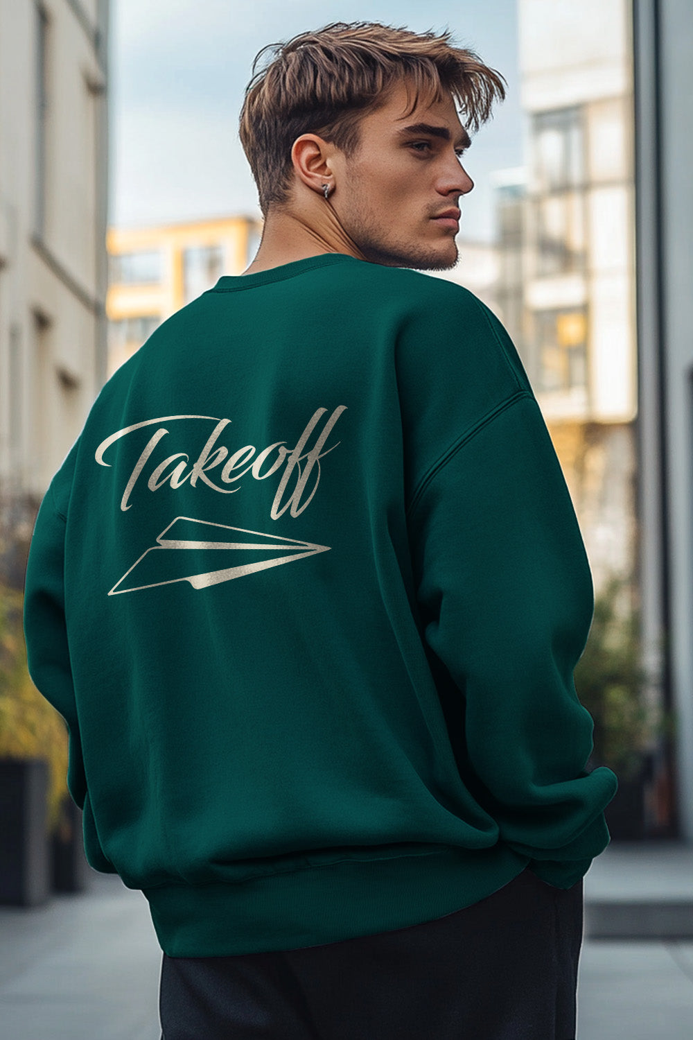 Take Off Oversized Sweatshirt for Adventure Vibe