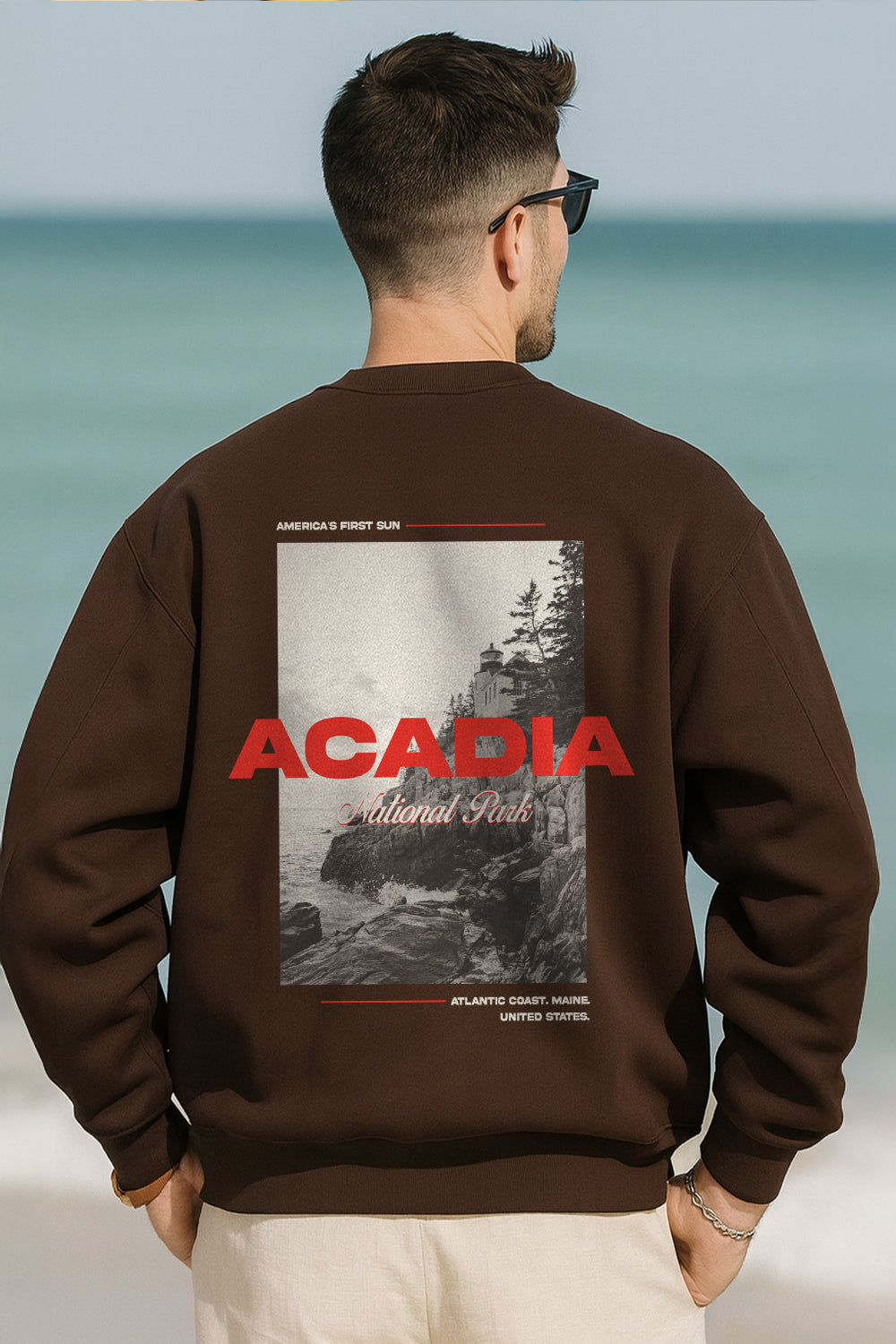 Acadia V2 Oversized Sweatshirt for Cozy Outdoor Style