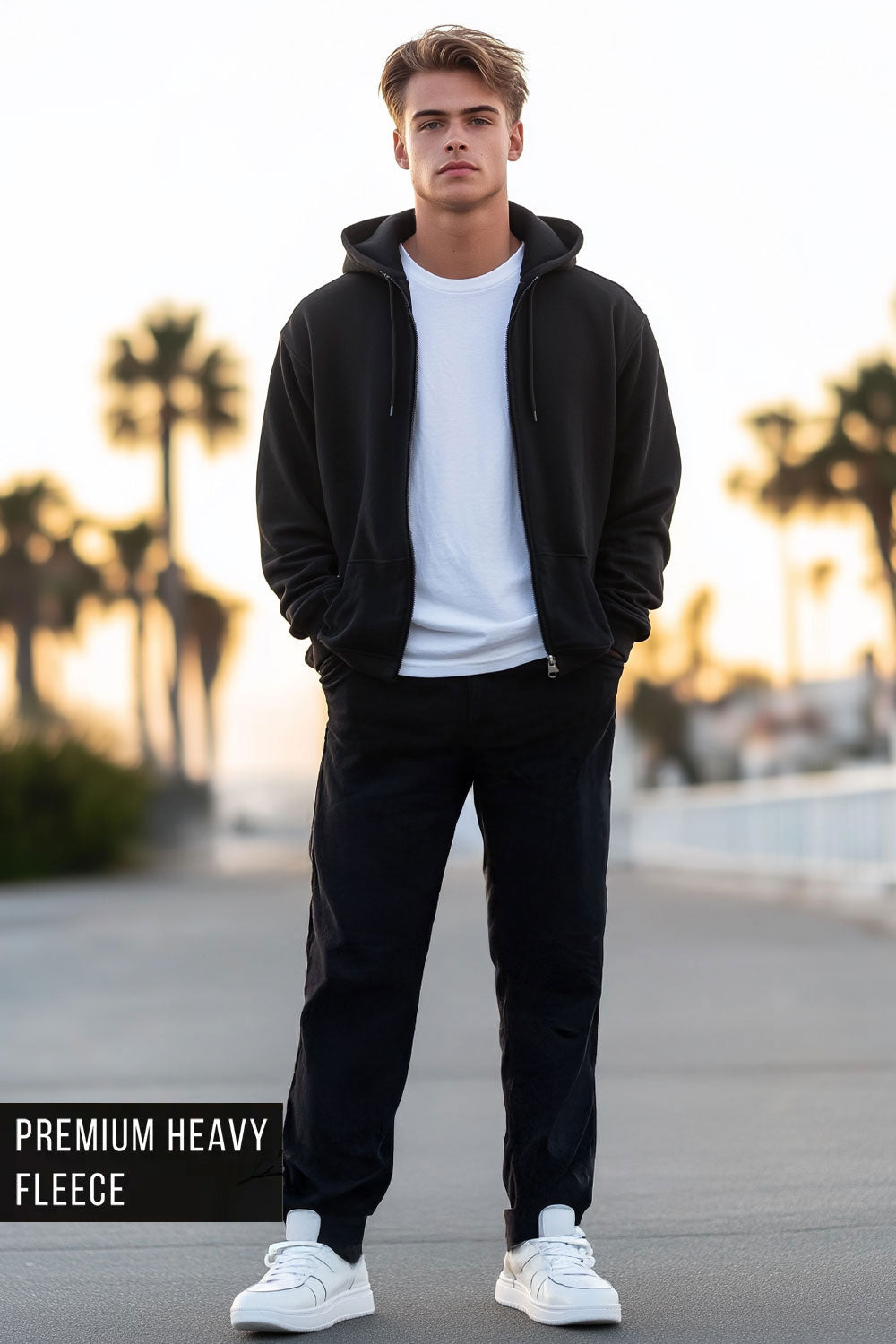 Heavy Duty Zipper Hoodie Co-ord Set