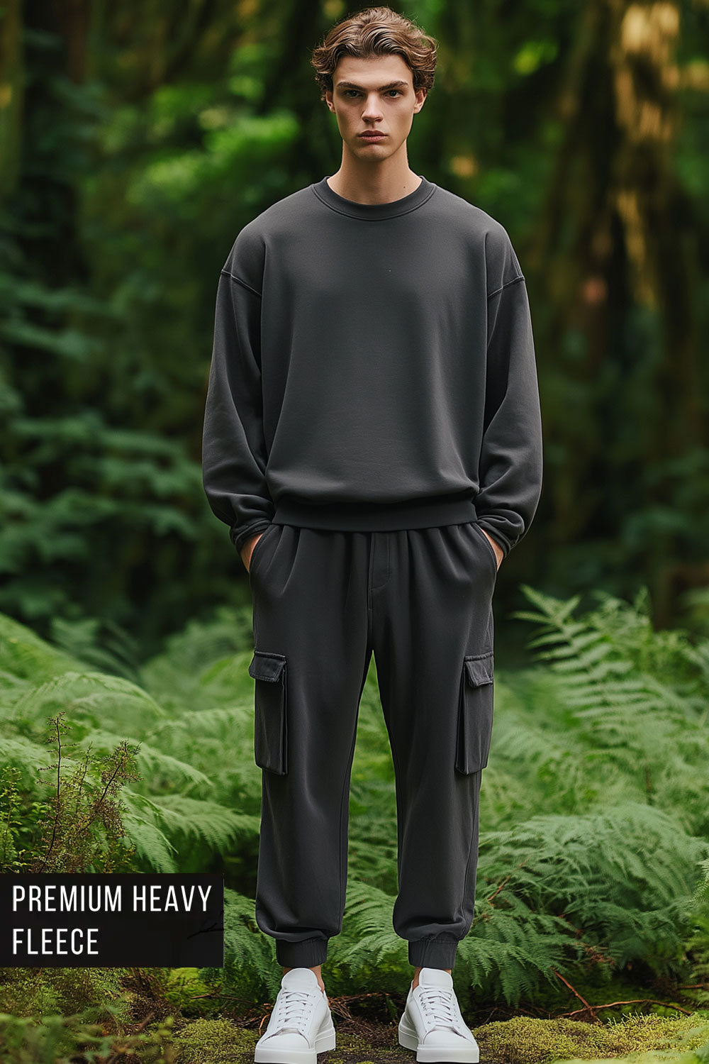 Heavy Duty Fleece Sweatshirt Co-ord Set