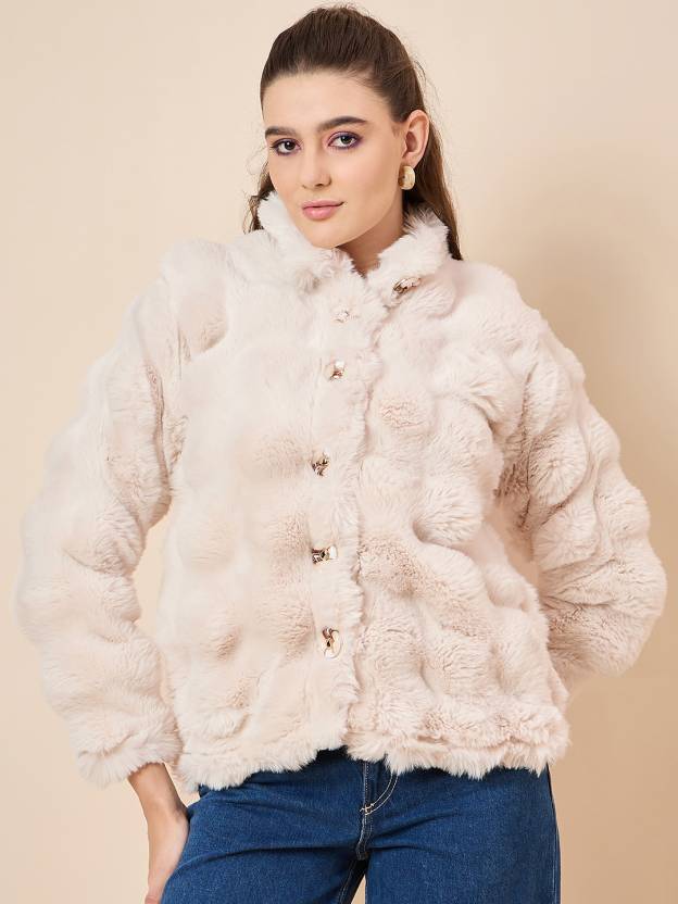 Classic White V Neck Sweater for Women Elegant Winter Knitwear