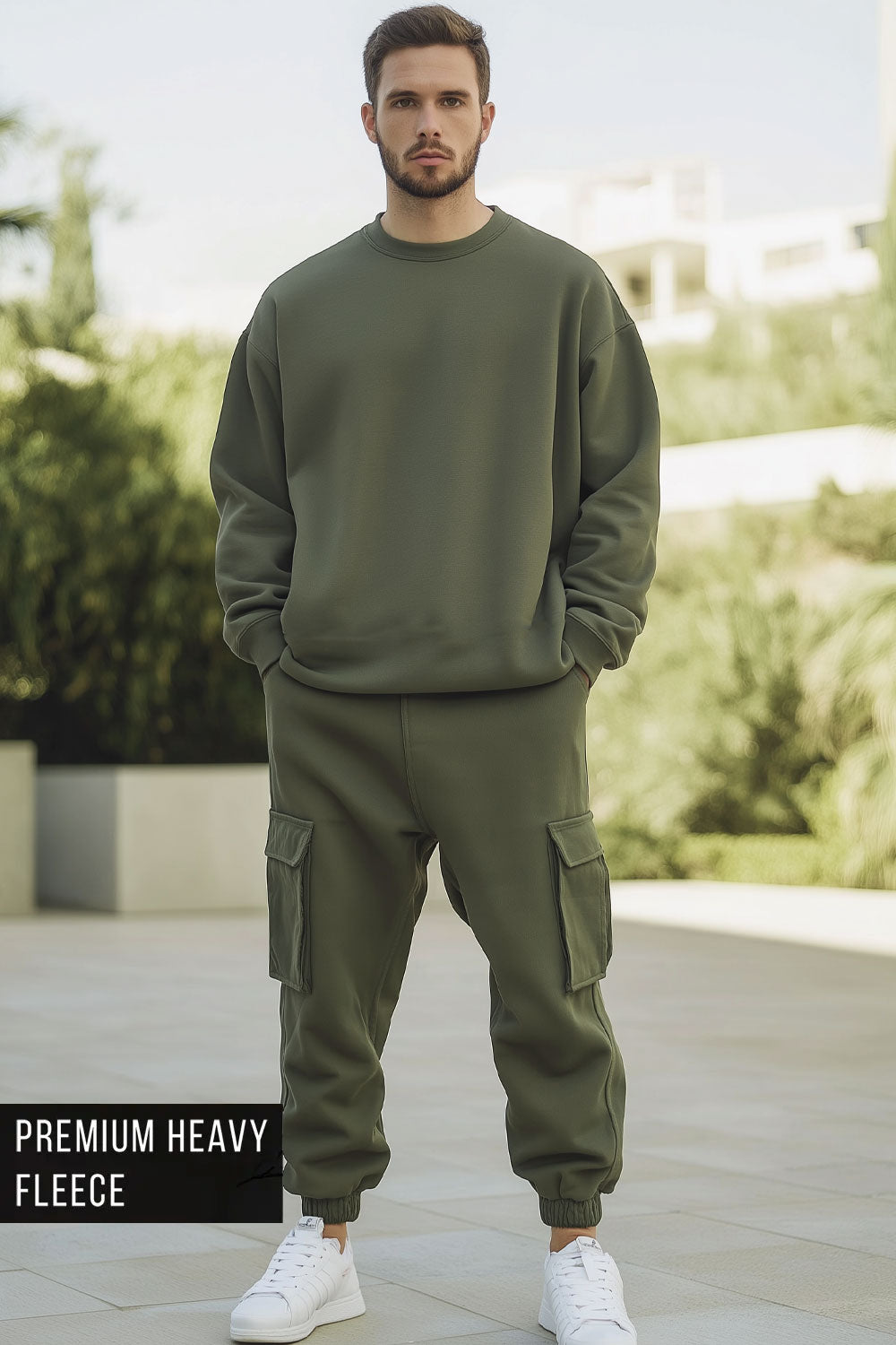 Heavy Duty Sweatshirt Men's Co-ord Set